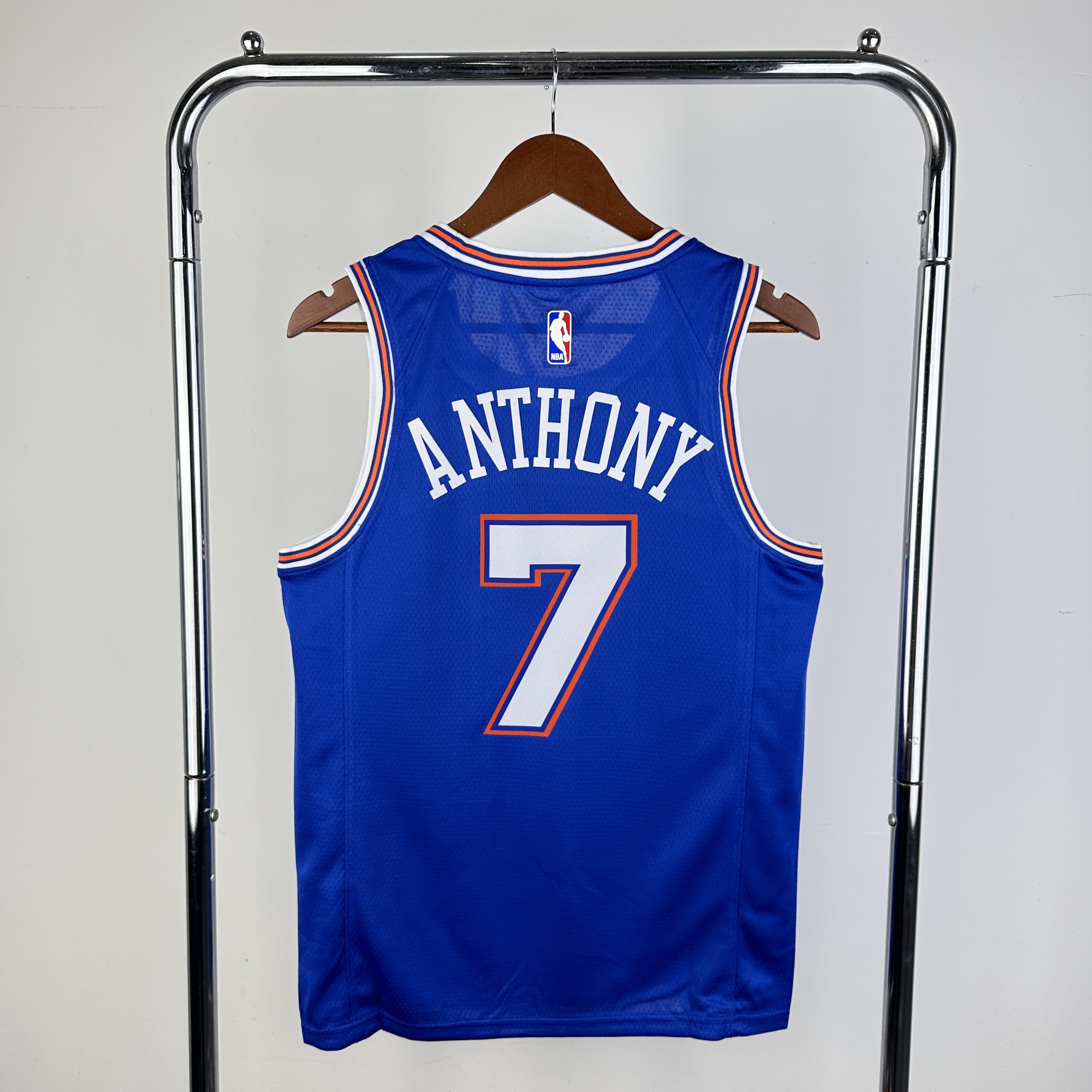 Men New York Knicks #7 Anthony Blue Season 2024 NBA Jersey->new york knicks->NBA Jersey